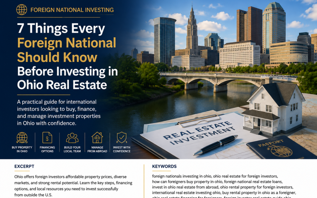 7 Things Every Foreign National Should Know Before Investing in Ohio Real Estate