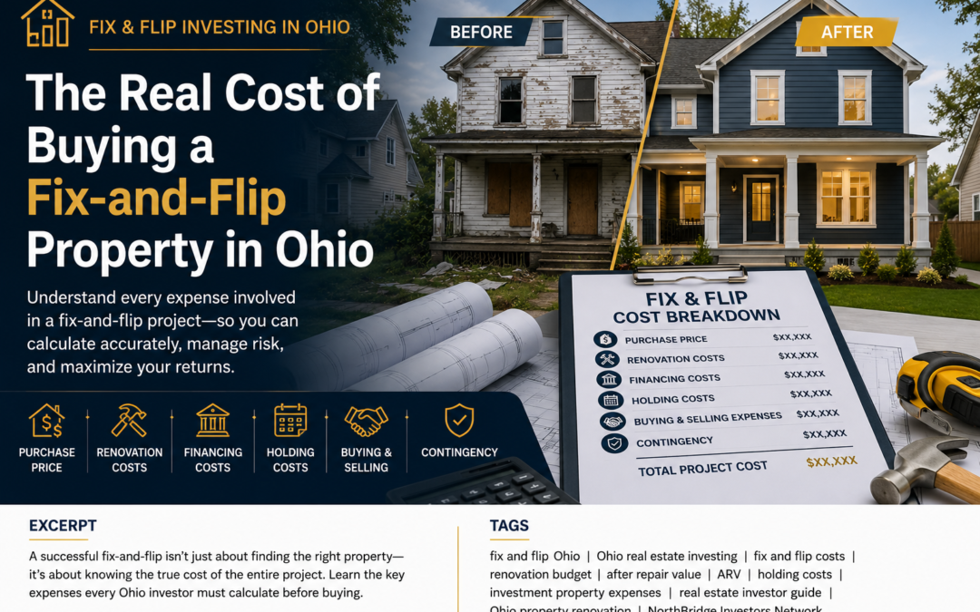 The Real Cost of Buying a Fix-and-Flip Property in Ohio